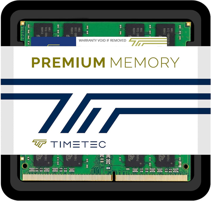 Timetec 32GB KIT (2x16GB) DDR4 3200MHz (DDR4-3200) PC4-25600 Non-ECC Unbuffered 1.2V CL22 2Rx8 Dual