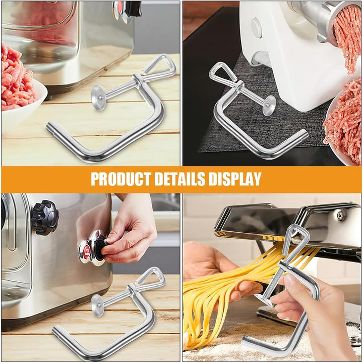 Amosfun Nudelmaschine ZubehöR Befestigungsclips Ersatzteil 2 StüCk Manuelle Pasta Maker Clip FüR Sic