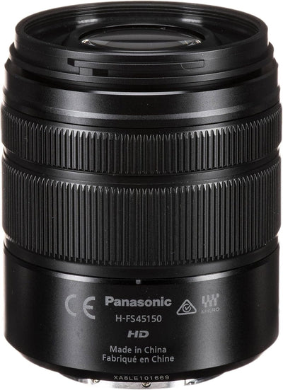 Panasonic H-FS45150EKA LUMIX G Vario Telezoom 45-150 mm F4.0-5.6 ASPH. Objektiv (90-300 mm KB, O.I.S