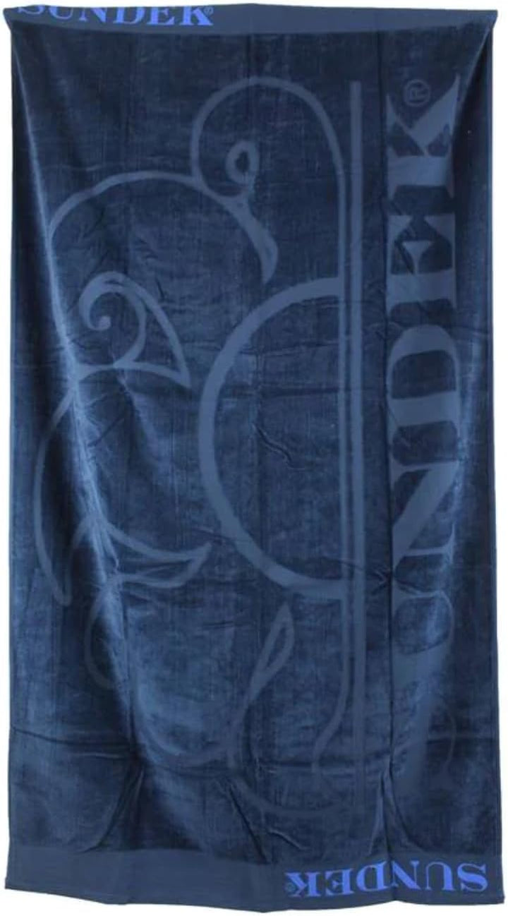 SUNDEK LOGO TOWEL BLAUES STRANDTUCH AM379ATC100000700