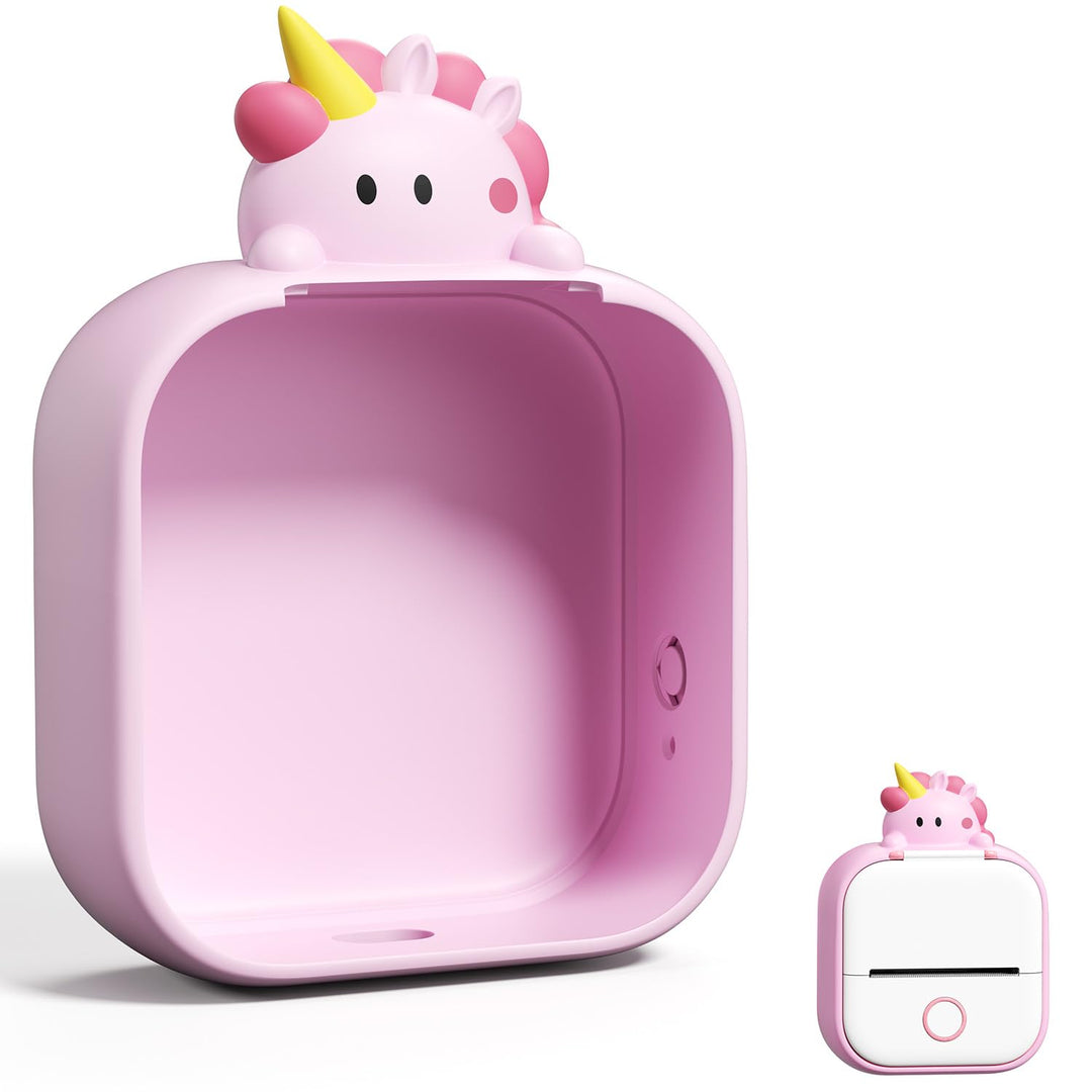 Memoking T02 Schutzhülle - Einhorn-Form, Weiches Silikon, Niedliches Design, Kompatibel mit T02 Mini