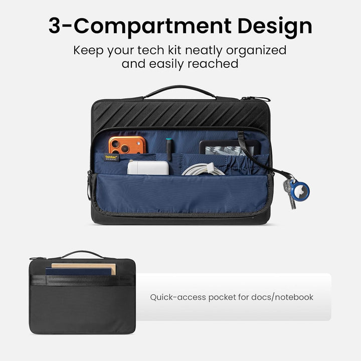 tomtoc Laptoptasche kompatibel mit 14" MacBook Pro M5 Pro/Max 2026, M5/M4/M3/M2/M1 (2025-2021) A3434