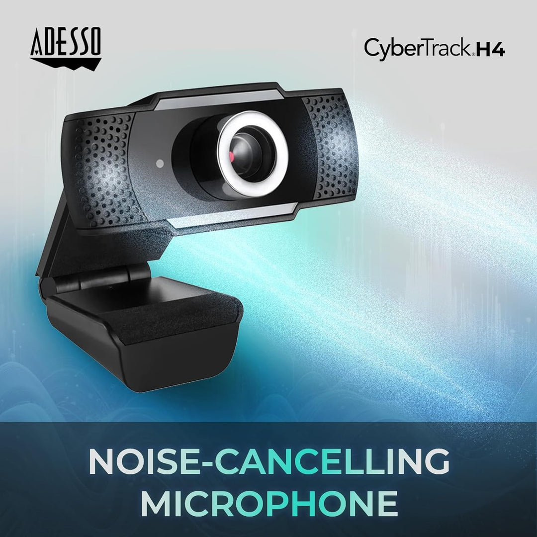 CyberTrack H4 Webcam HD 1080P inkl. Mikrofon, CYBERTRACK H4