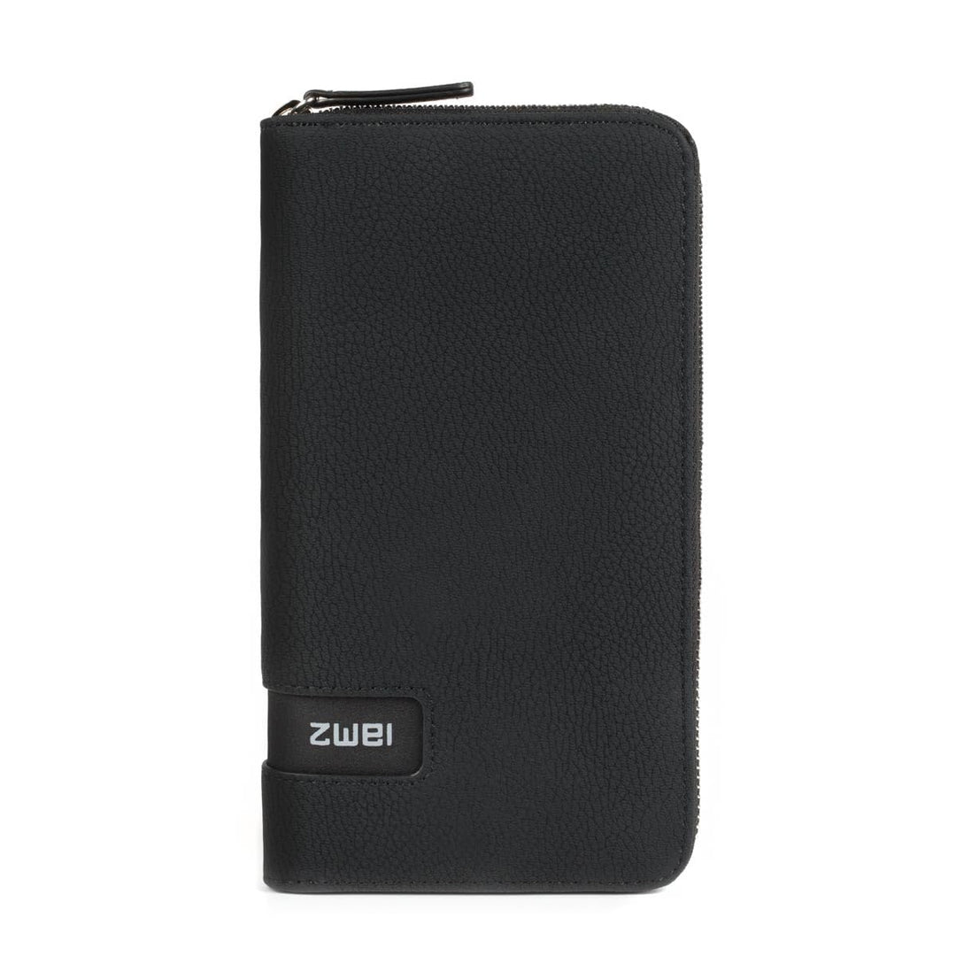Zwei M.WALLET MW2 nubuk-black, Nubuk-black