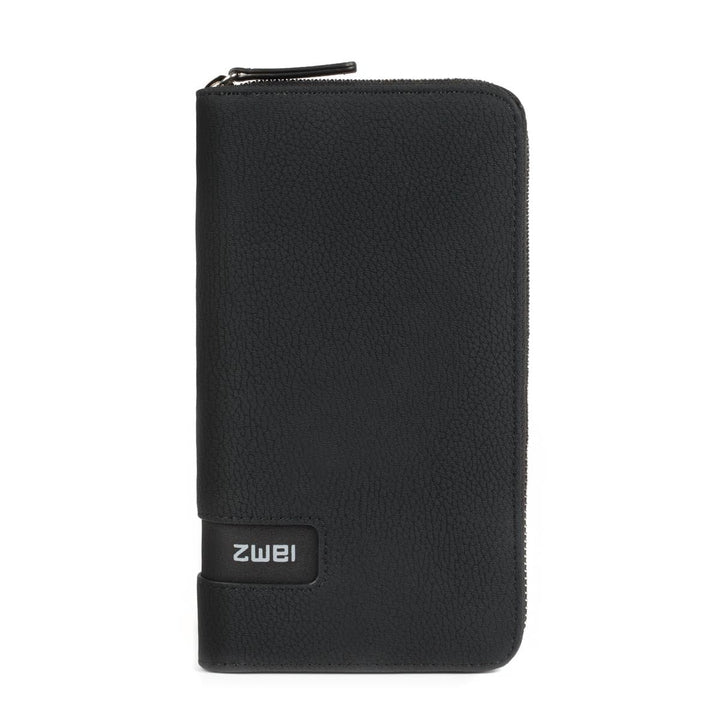 Zwei M.WALLET MW2 nubuk-black, Nubuk-black