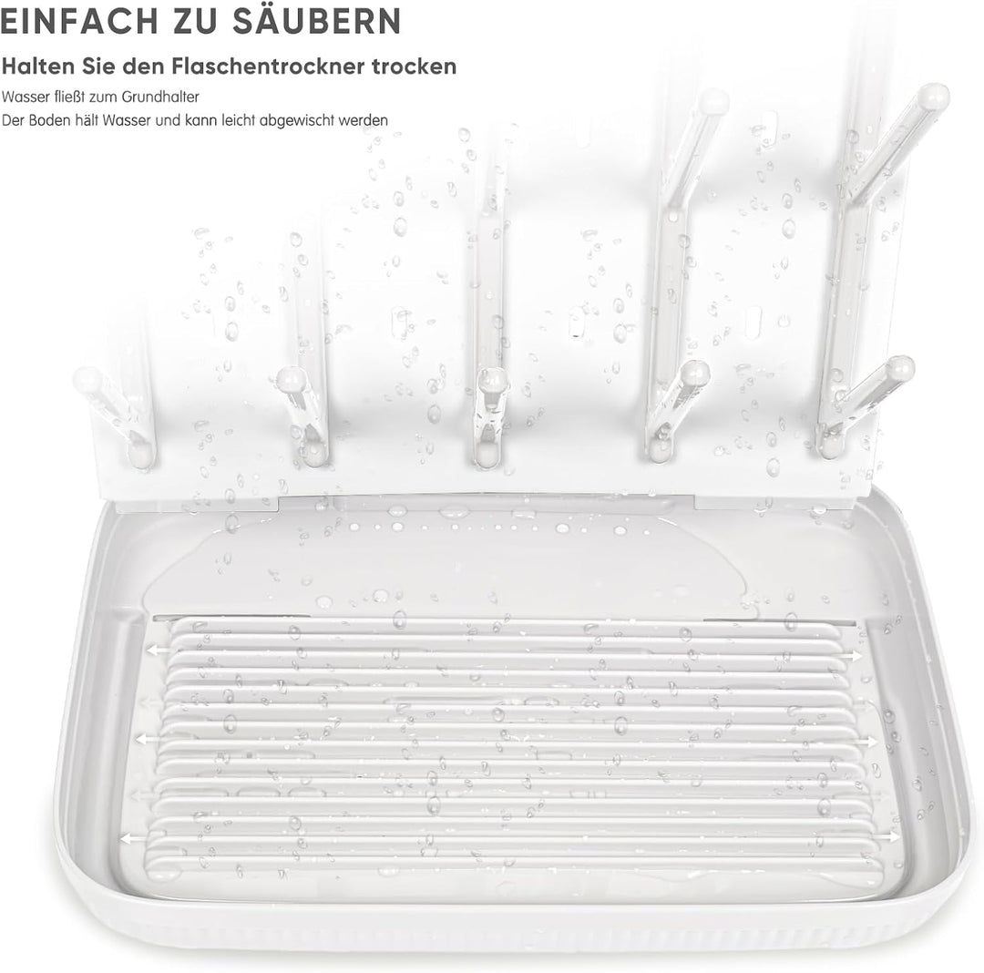 Termichy Trockenständer Babyflaschenr: Grosser vertikaler Flaschentrockner-Halter – platzsparender S