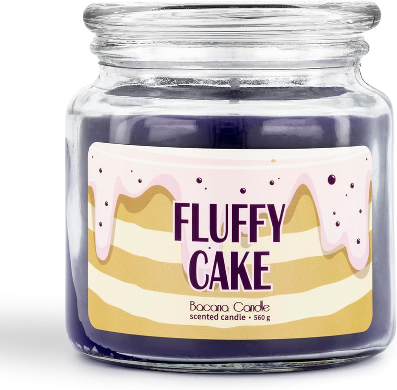 Bacana Candle - Duftkerze im Glas - Duftkerze im Glas mit Deckel - Originelle Geschenkkerze - 560 g