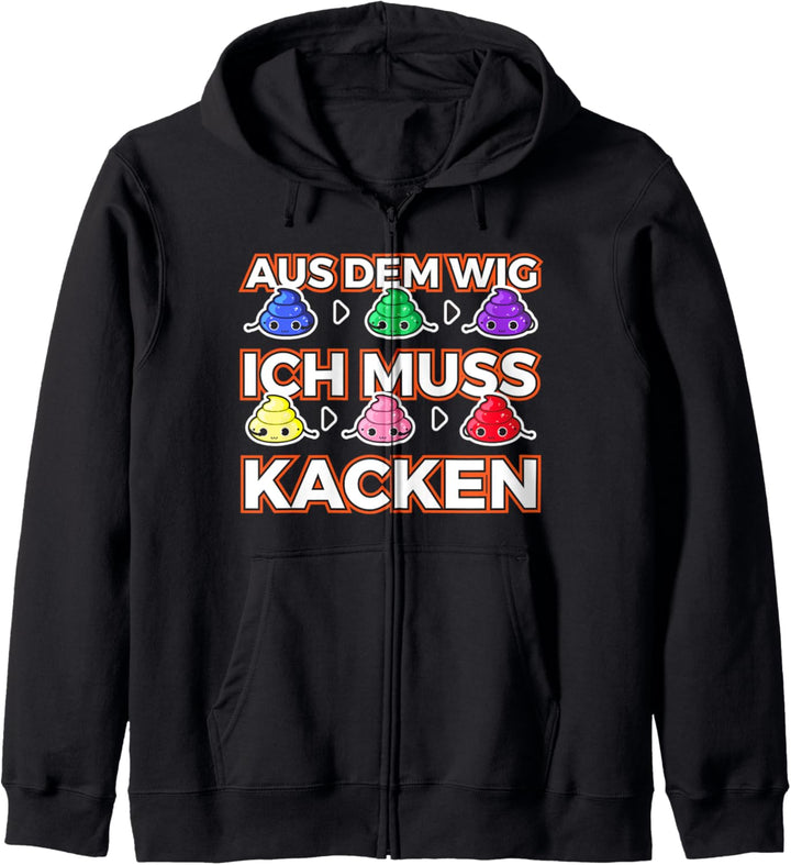 Aus Dem Weg Ich Muss Kacken Geschenk Fun Kapuzenjacke