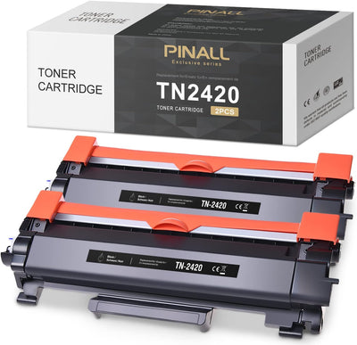 PINALL TN2420 Toner Kompatibel für TN-2420 für Brother MFC-L2710DW HL-L2350DW DCP-L2530DW MFC-L2710D