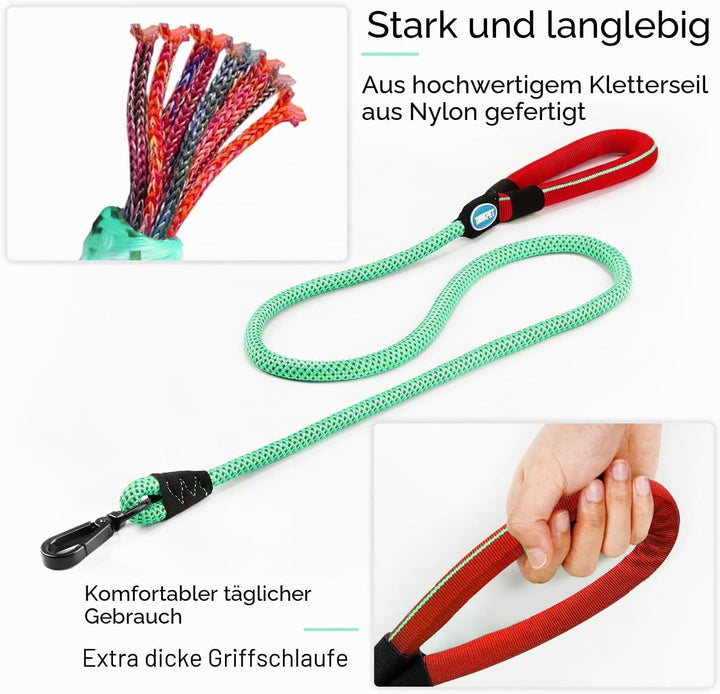 ThinkPet No-Pull Hundegeschirr, Atmungsaktiv Brustgeschirr für Kleine Mittlere Grosse Hunde, Einstel