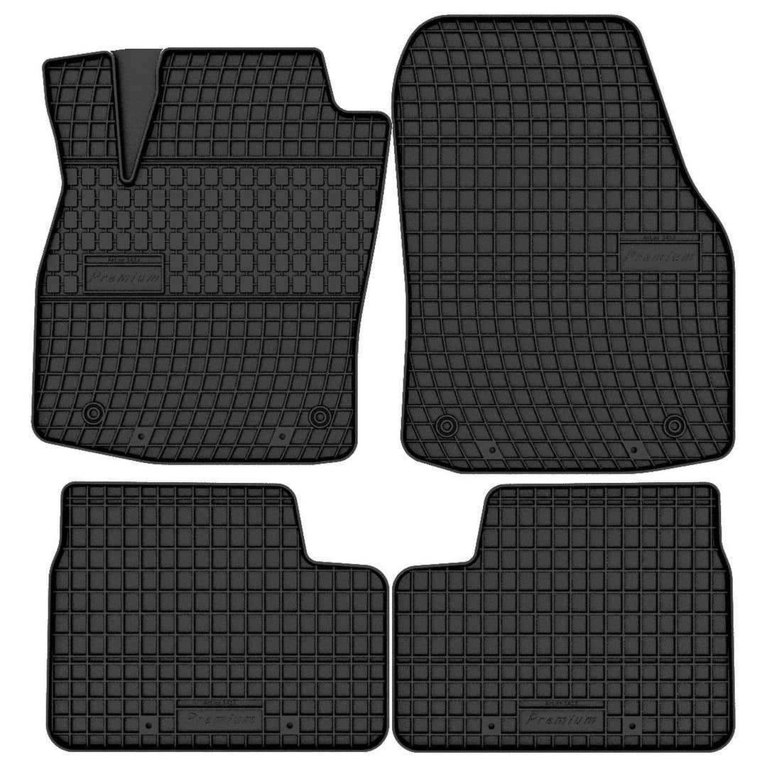 AGCPdirect 1412 Gummi Matten Fussmatten Set für Opel Astra H 2004-2011