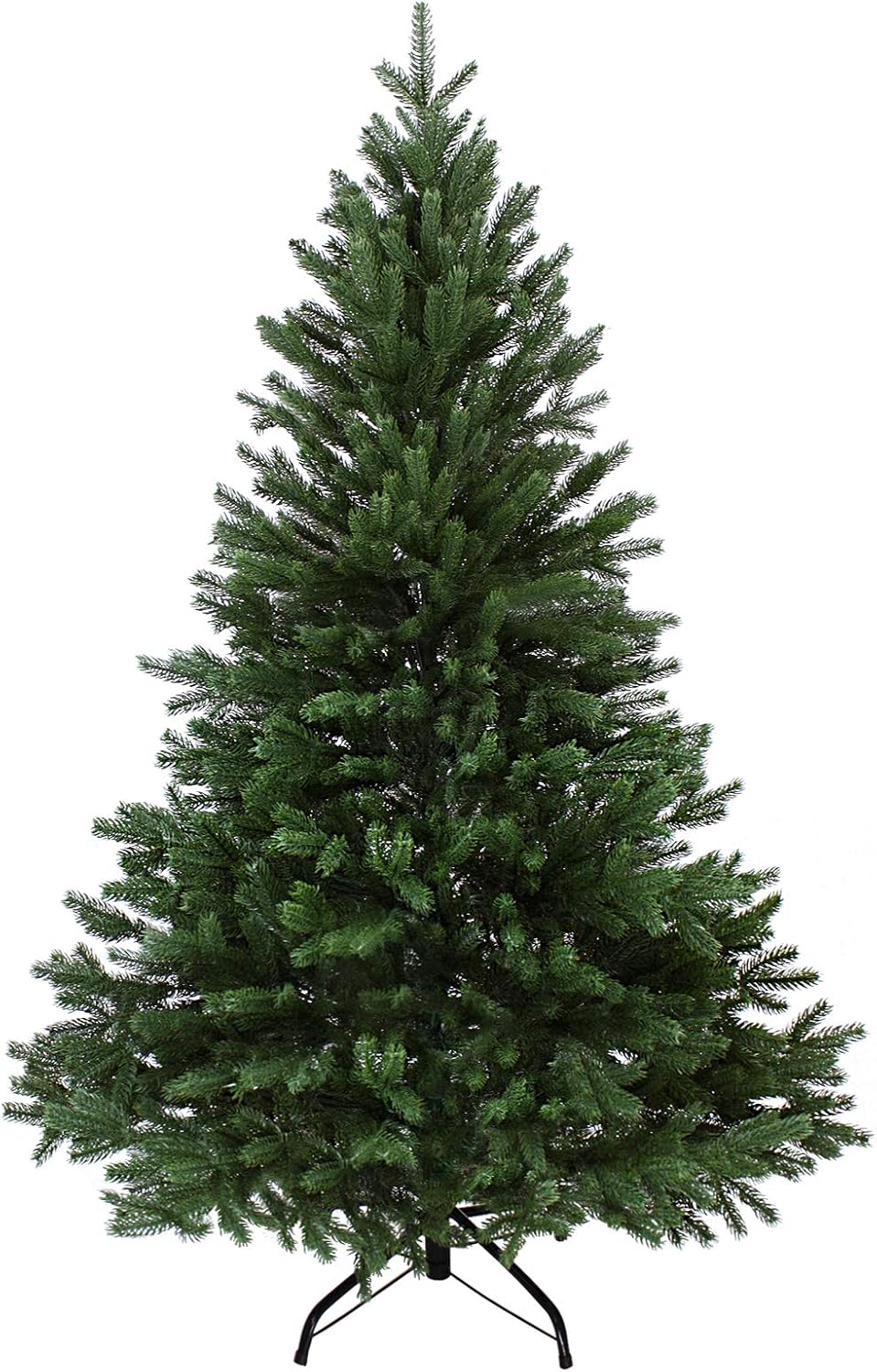 BB Sport Luxus Christbaum 120 cm Dunkelgrün künstlicher Weihnachtsbaum PE/PVC Spritzguss Mix Tannenb