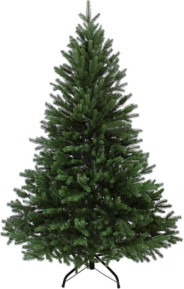 BB Sport Luxus Christbaum 120 cm Dunkelgrün künstlicher Weihnachtsbaum PE/PVC Spritzguss Mix Tannenb
