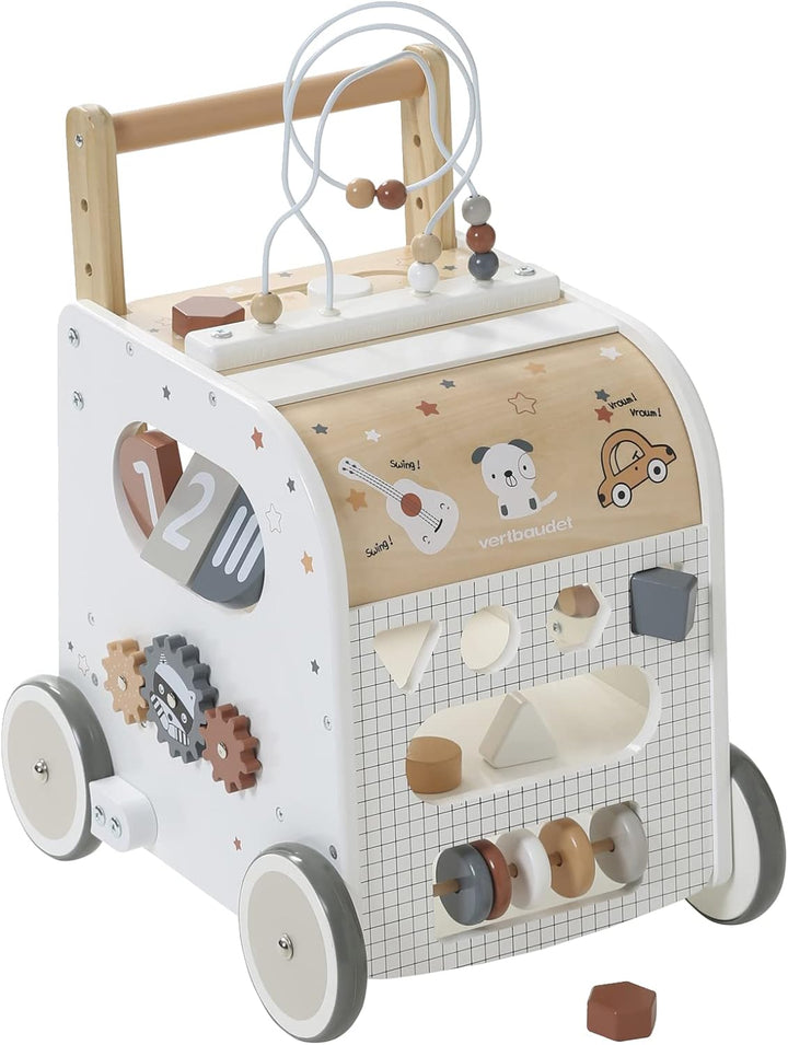 VERTBAUDETActivity-Lauflernwagen, Holz FSC®mehrfarbigONE SIZE Einheitsgrösse Mehrfarbig