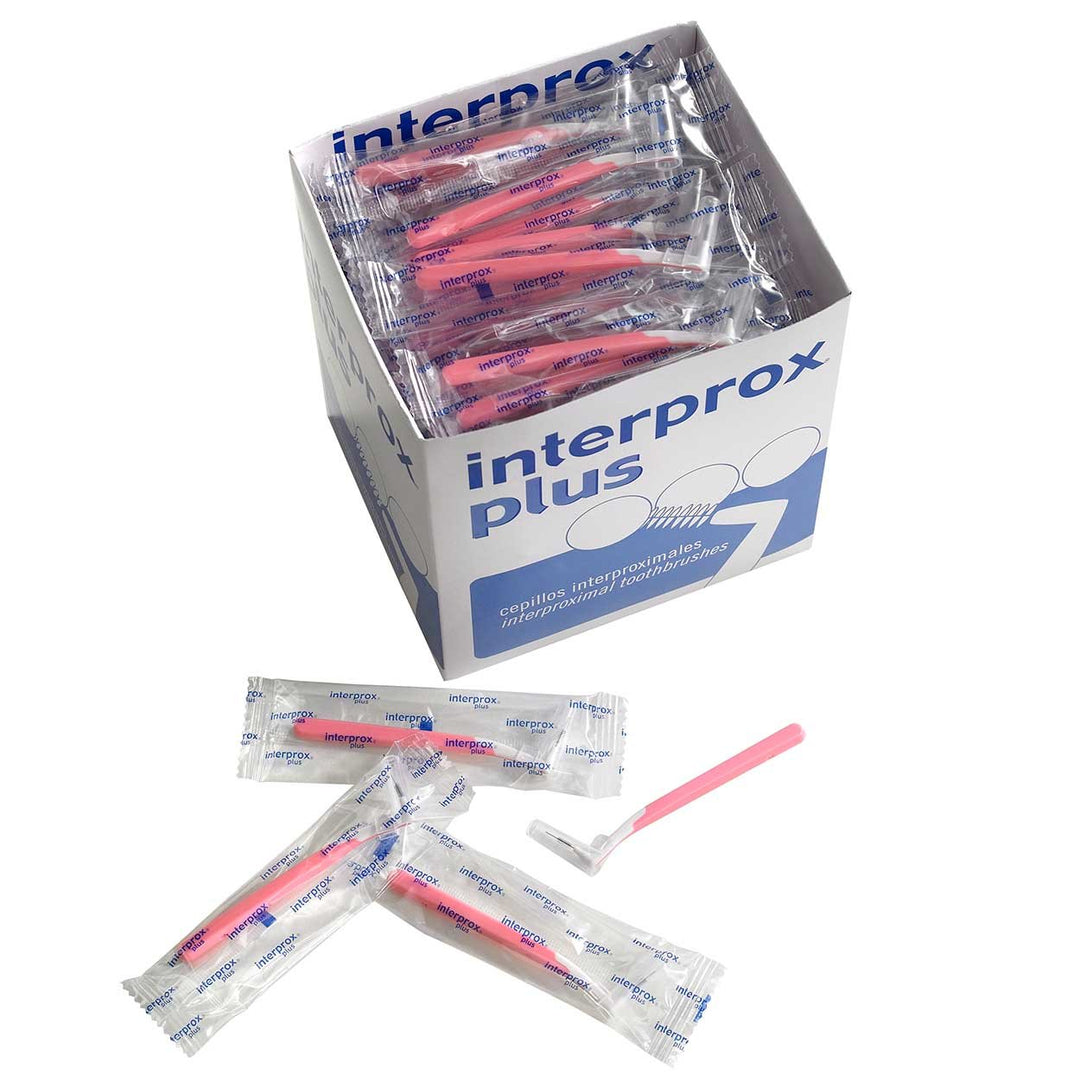 Interprox plus Interdentalbürsten 100er Box (rosa nano), Rosa Nano