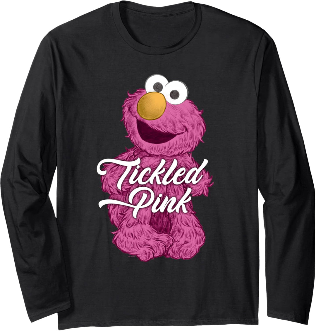 Sesame Street Elmo Tickled Pink Langarmshirt