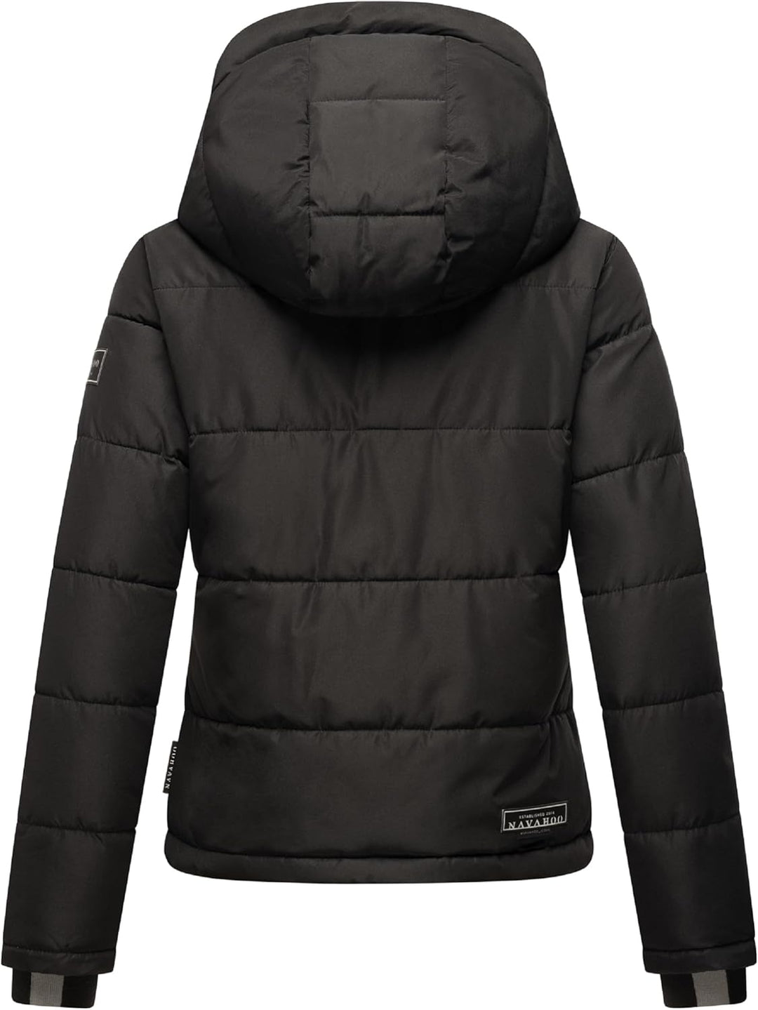 Navahoo Damen Winterjacke Steppjacke warm mit Abnehmbarer Kapuze und Kunstfellkragen Mit Liebe XIV X