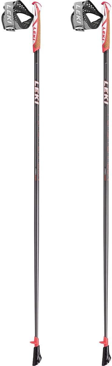 LEKI Goods 105cm dunkelanthrazit-neonrot, 105cm dunkelanthrazit-neonrot