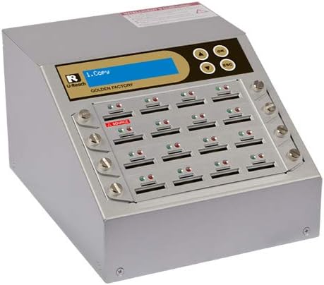 UReach SD916G 16 Ports SD Kopierer SD/MicroSD Karten Duplikator SD & Micro SD Karten duplizieren Log