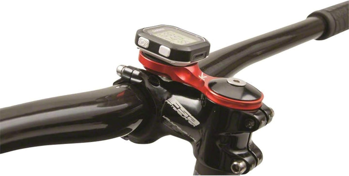 Vorbauhalterung K-EDGE für Fahrradcomputer GARMIN EDGE Fest Schwarz, Schwarz