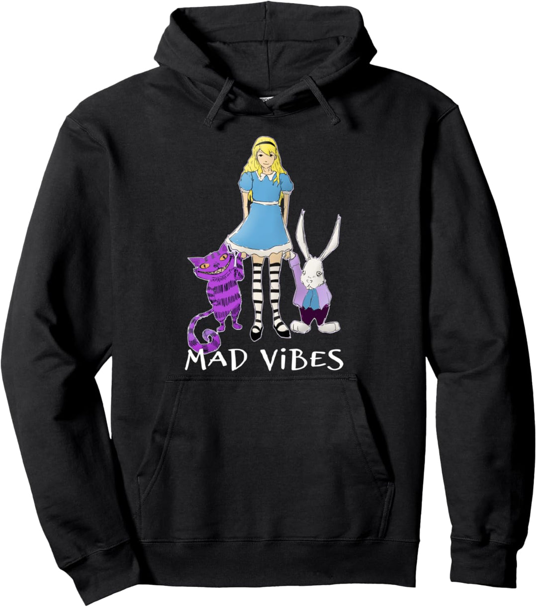 Mad Vibes - Alice In Wonderland Pullover Hoodie