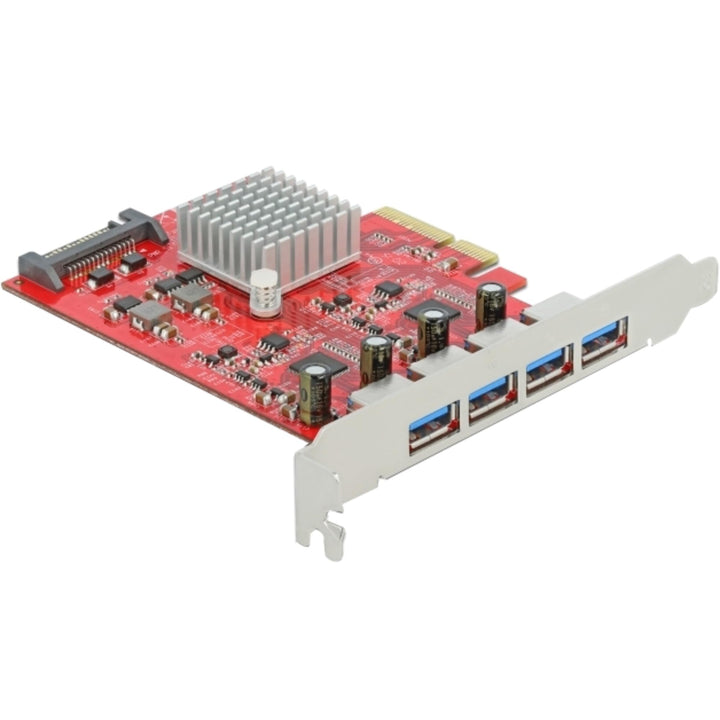 Delock PCI Express x4 Karte zu 4 x extern SuperSpeed USB 10 Gbps