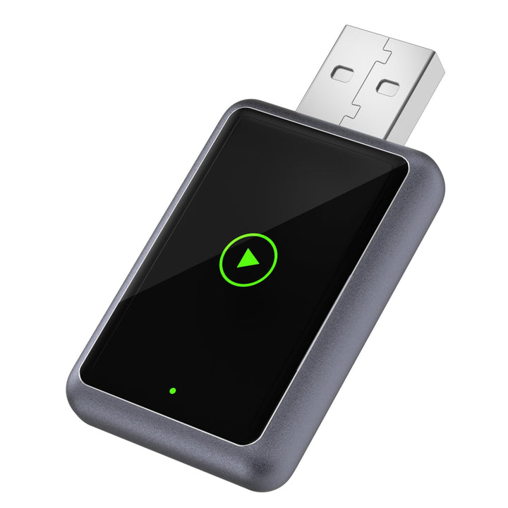 Wireless Carplay Adapter für iPhone, Konvertieren Sie Wired Carplay zu Wireless, 2 in 1 Plug and Pla