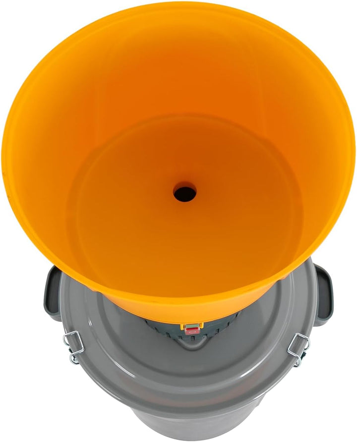 Elektrische Getreidemühle mit 5 Schleifsieb Kornmühle Fassungsvermögen 60 Liter 1300W Zerkleinerer f