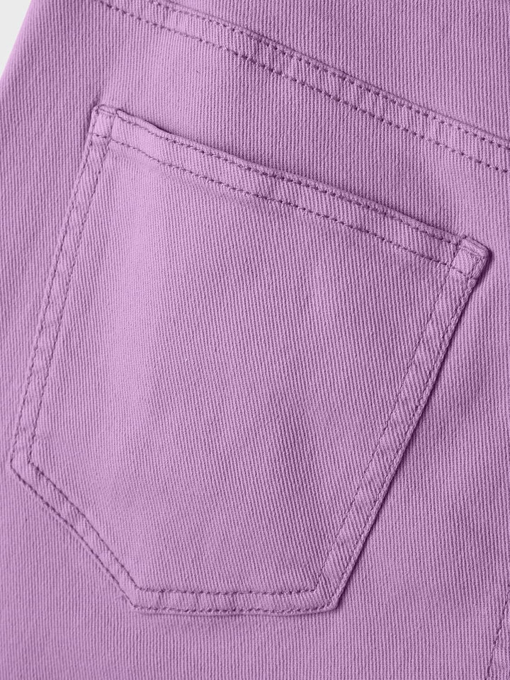 ONLY &amp; SONS Mädchen Nlftazza Twi Hw Wide Pant Noos 170 Pale Pansy, 170 Pale Pansy