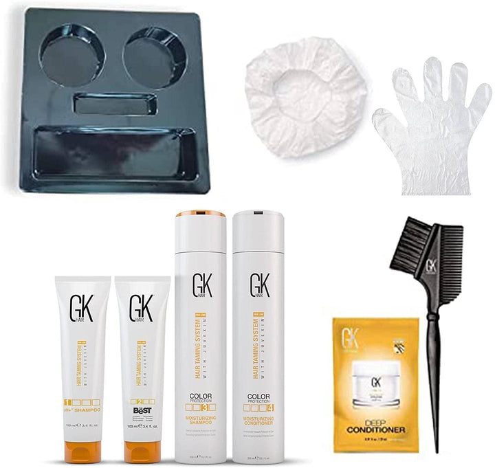 GK HAIR Global Keratin The Best Consumer Box Kit (300ml/10.1 Fl Oz) Keratin-Haarglättungsbehandlung