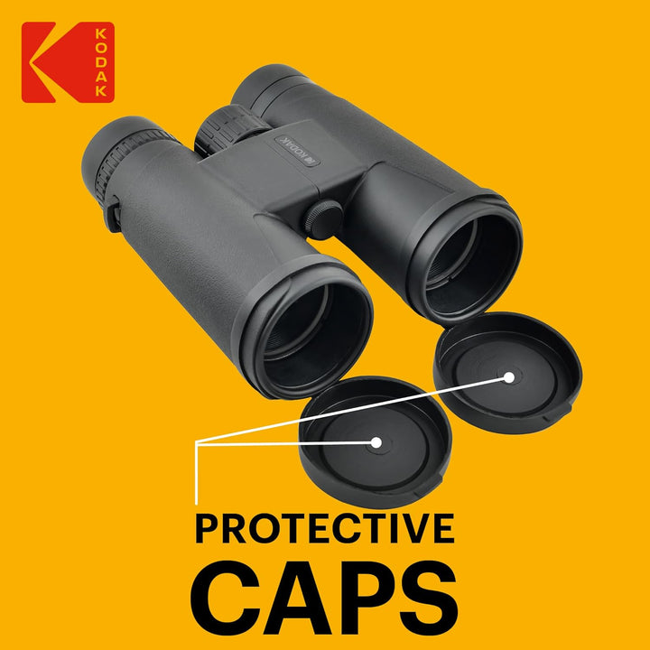 KODAK Fernglas BCS800 – Kompakte Binokulare Ferngläser, 8-facher Zoom, Sichtfeld von 126 m bei 1000