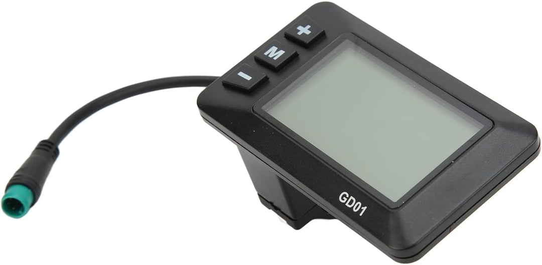 LCD Display, 36V 48V GD01 Anzeige mit wasserdichter 5-Pin Schnittstelle für 22.2mm Lenker