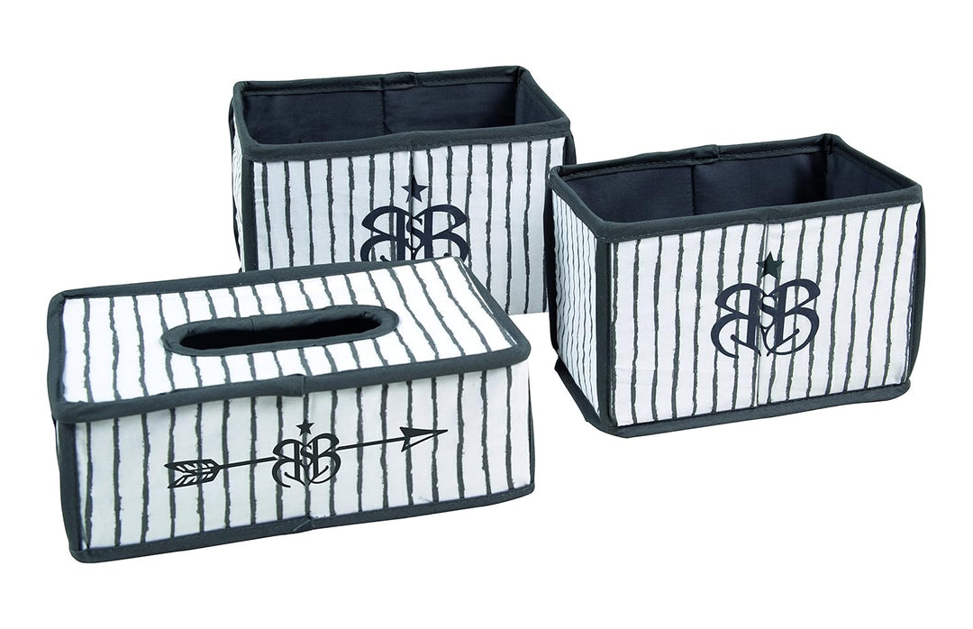 roba Pflegeorganizer-Set 'Rock Star Baby 3', 3tlg, 2 Boxen für Windeln & Zubehör, 1 Feuchttücherbox,