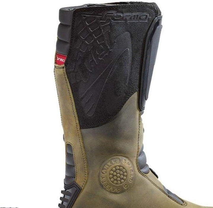 FORMA Stiefel Moto Trial Boulder Eichzulassung CE 45 EU Braun, 45 EU Braun