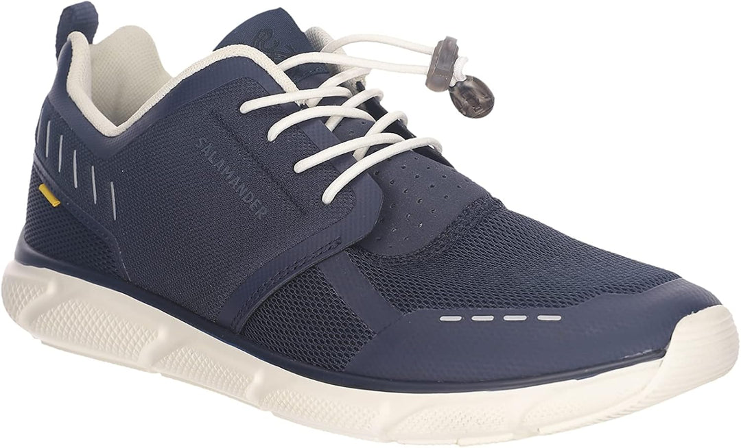 Salamander Herren Ponthus Flacher Slipper 43 EU Weit Navy, 43 EU Weit Navy
