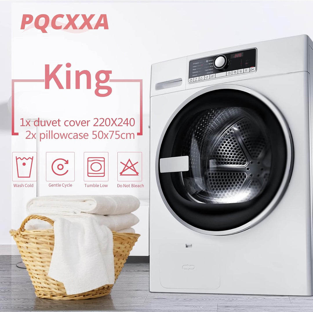 PQCXXA Fussball Bettwäsche für Kinder, 3 Teilig Jungen Teenager Sport Bettbezug-Set,3D Fussball Bedr