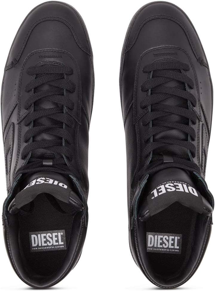 Diesel Herren LerojiSneakers 40 EU Schwarz, 40 EU Schwarz