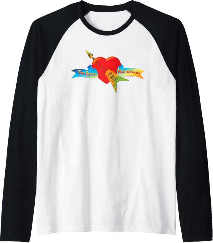 Klassisches Logo von Tom Petty und die Heartbreakers Raglan