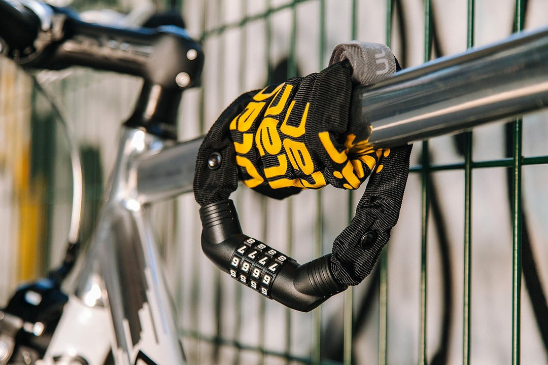 WERPOWER ULAC Street Fighter Neo Chain Lock Combo, Resettable 4-Digit Combination Anti-Theft Bicycle