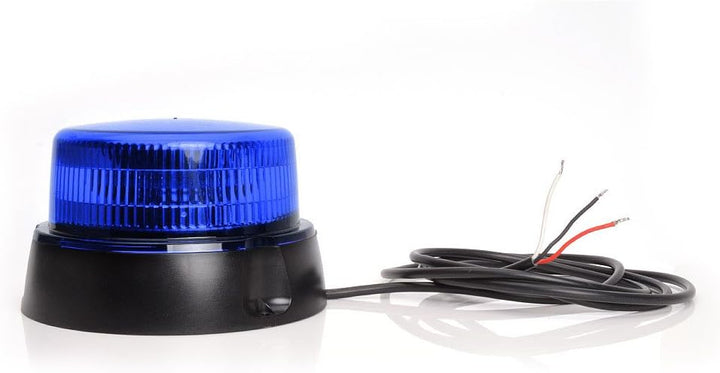 LED-MARTIN R65 Rundumkennleuchte flach - blau - 3 Punkt