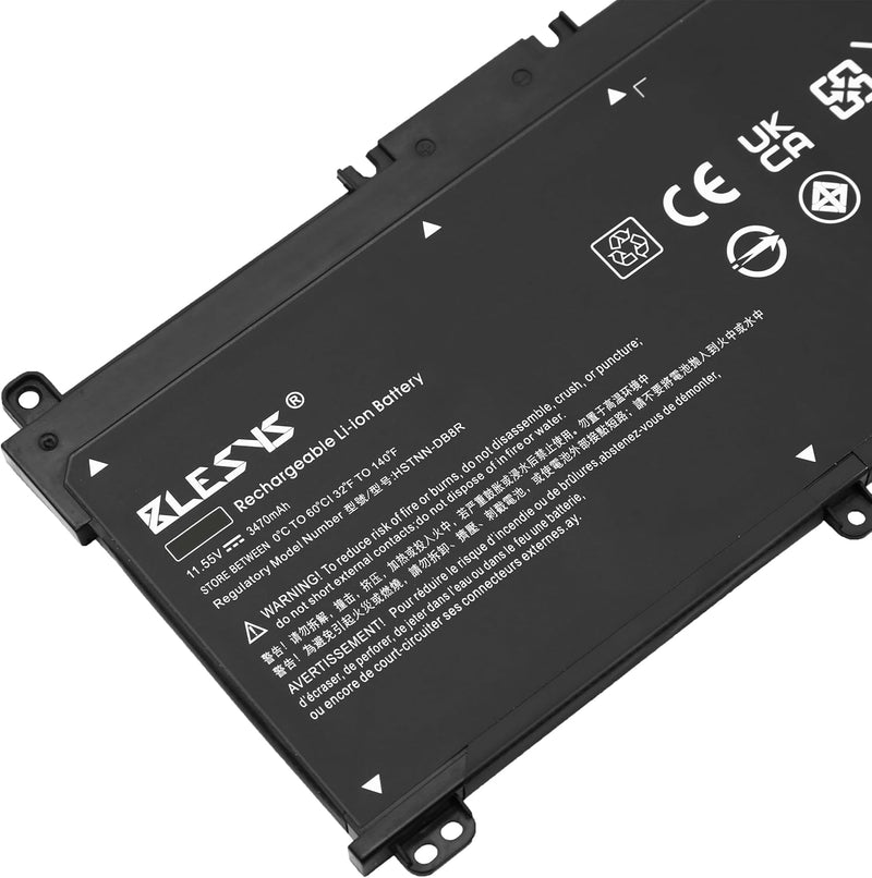 BLESYS Akku für HP Laptop 17-by0xxx 17-by1xxx 17-by1034ng 17-by1645ng 17-by1017ng 17-by0617ng 17-by0