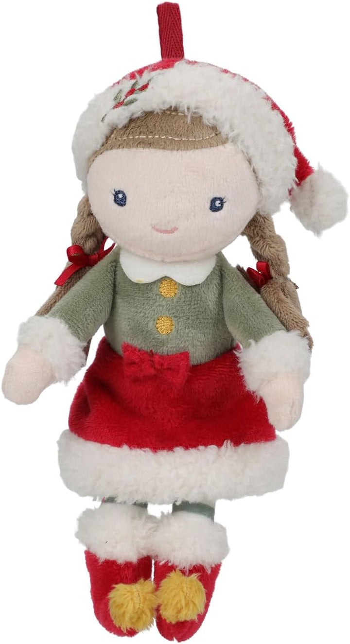 Little Dutch Christbaumschmuck Weihnachtsbaumschmuck Anhänger Soff-Figuren 4er Set Rosa - Weihnachte