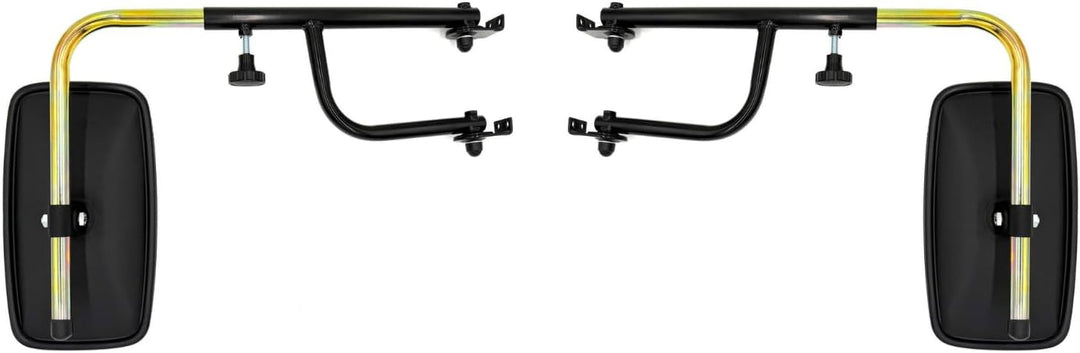 2x Rückspiegel Aussenspiegel Traktor Bagger 285x150 Spiegelarm Spiegelhalter SET