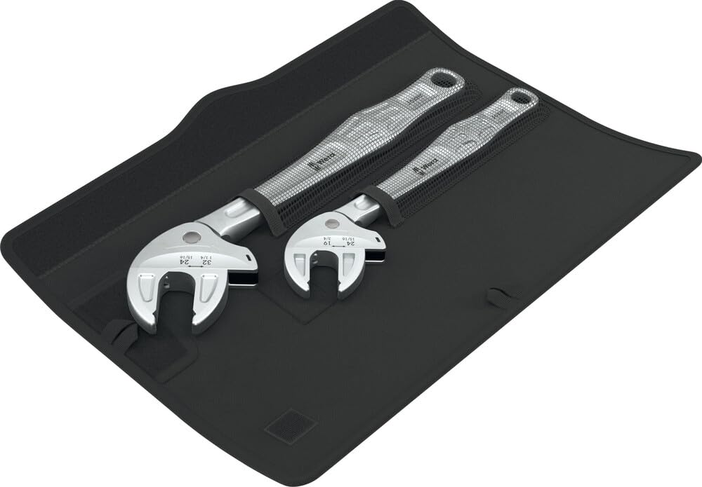 Wera 05343820001 6004 Joker 2 Set 1 Selbstjustierender Maulschlüssel-Satz, 2-teilig