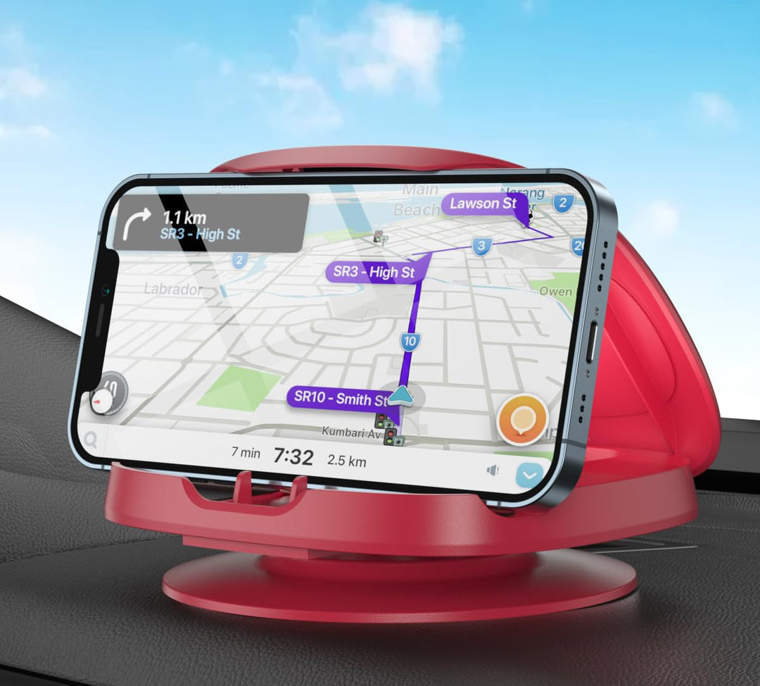 Handyhalterung Auto,360° Drehbar Handy Halterung Auto,Armaturenbrett Auto Handyhalterung Mit Klebeso