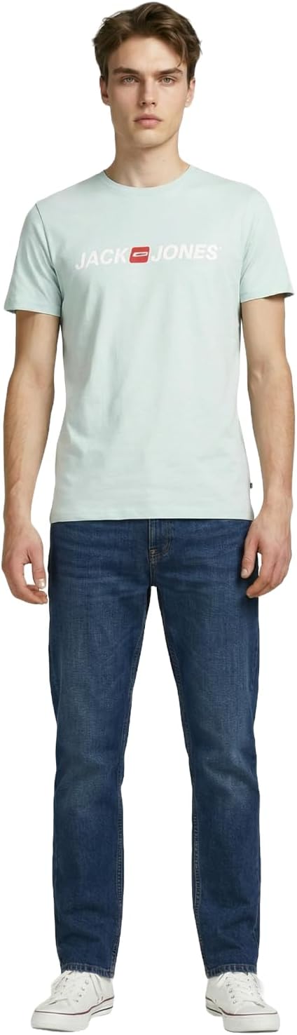 JACK & JONES Herren 3er-Set T-Shirts aus Baumwolle S Slim-fit Mix-60, S Slim-fit Mix-60