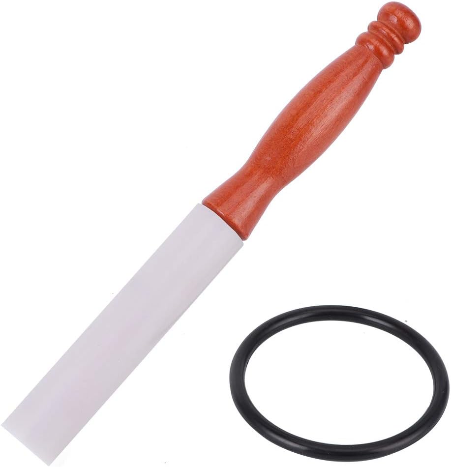 bequem zu verwenden Singing Bowl Stick, Rubber Mallet Stick, starke und langlebige Crystal Sound Bow