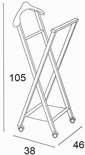 Arredamenti Italia HERRENDIENER Nelson 119 (weiss), Wei&amp;