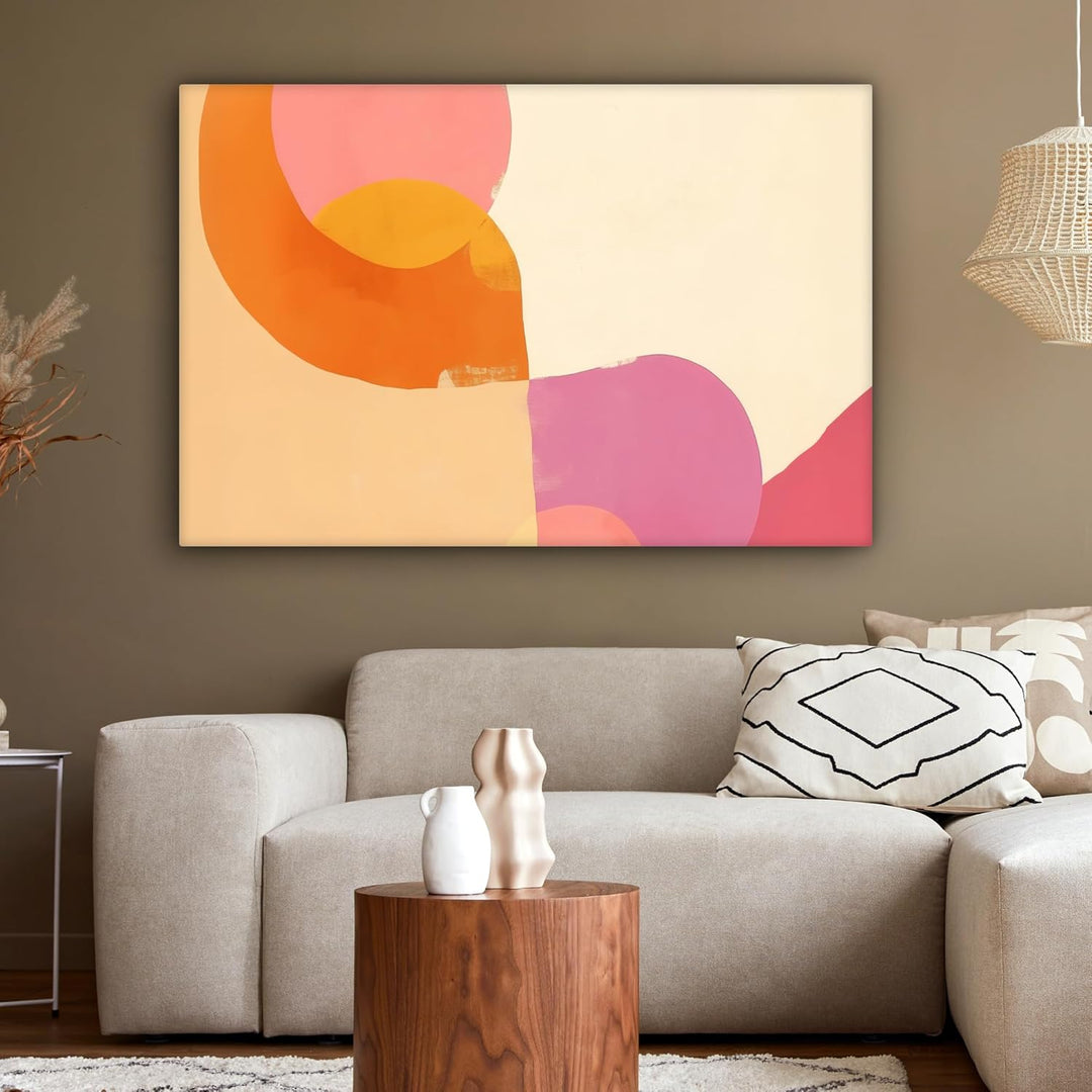 MuchoWow© Leinwandbild Gross 120x80 cm XXL Dekoration Wohnzimmer Bilder Pictures Wall Decoration Liv
