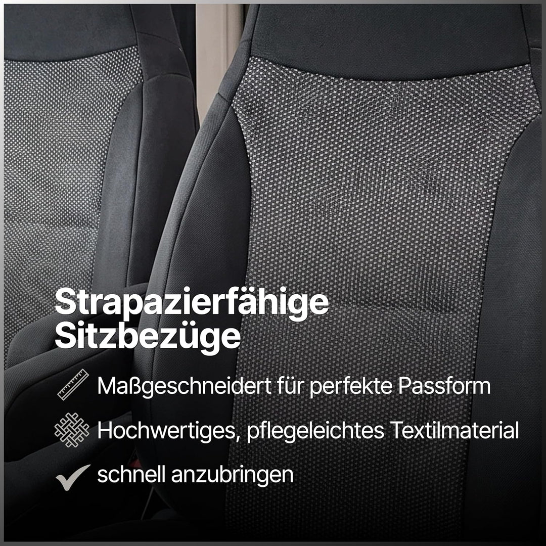 Generisch Sitzbezüge für Wohnmobile, Pilotsitze, Fahrersitz und Beifahrersitz, 2 Sitzer, Hochwertige